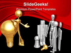 People discussion on idea business powerpoint templates and powerpoint backgrounds 0311