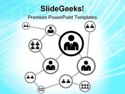 People networking internet powerpoint templates and powerpoint backgrounds 0811