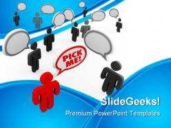 Pick me leadership powerpoint templates and powerpoint backgrounds 0911