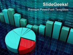 Pie chart finance powerpoint templates and powerpoint backgrounds 0511