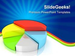 Pie diagram01 business powerpoint templates and powerpoint backgrounds 0411