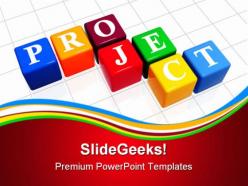 Project business powerpoint templates and powerpoint backgrounds 0811