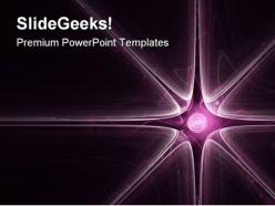 Purple star abstract powerpoint templates and powerpoint backgrounds 0311