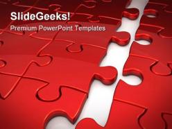Puzzle concept business powerpoint templates and powerpoint backgrounds 0711