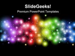Rainbow light effects abstract powerpoint templates and powerpoint backgrounds 0211