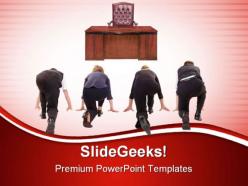 Rat race competition powerpoint templates and powerpoint backgrounds 0711