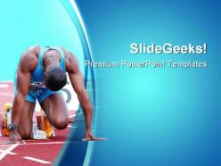 Ready to go sports powerpoint templates and powerpoint backgrounds 0811