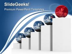 Red leader leadership powerpoint templates and powerpoint backgrounds 0611