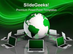 Reporting system technology powerpoint templates and powerpoint backgrounds 0311