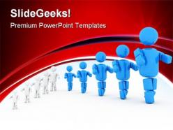 Right way leadership powerpoint templates and powerpoint backgrounds 0811