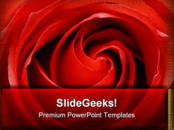 Rose beauty powerpoint templates and powerpoint backgrounds 0711