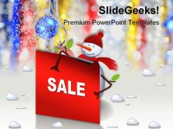 Sale christmas powerpoint templates and powerpoint backgrounds 0511