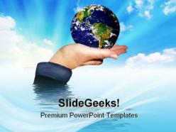 Save the world global powerpoint templates and powerpoint backgrounds 0711