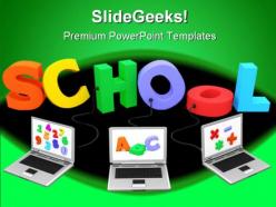 School education powerpoint backgrounds and templates 1210