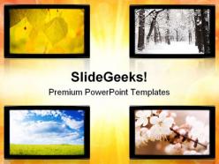 Seasons nature powerpoint templates and powerpoint backgrounds 0811