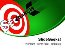 Seo search business powerpoint templates and powerpoint backgrounds 0611