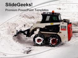 Snow removal holidays powerpoint templates and powerpoint backgrounds 0211