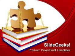 Solution ladder education powerpoint backgrounds and templates 1210