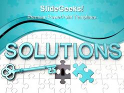 Solutions key security powerpoint templates and powerpoint backgrounds 0911