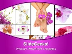 Spa collage beauty powerpoint templates and powerpoint backgrounds 0311