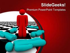 Standing out leadership powerpoint templates and powerpoint backgrounds 0711