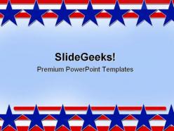 Stars and stripes abstract background powerpoint templates and powerpoint backgrounds 0811