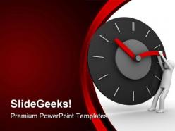 Stop the time future powerpoint templates and powerpoint backgrounds 0211