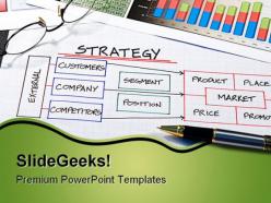 Strategy business powerpoint background and template 1210