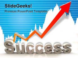 Success arrow business powerpoint templates and powerpoint backgrounds 0511