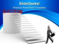 Success business leadership powerpoint templates and powerpoint backgrounds 0811