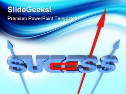 Success concept business powerpoint templates and powerpoint backgrounds 0711