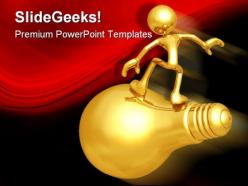 Surfing the big idea business powerpoint templates and powerpoint backgrounds 0311