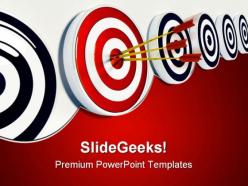Target and success01 business powerpoint templates and powerpoint backgrounds 0811