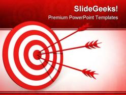 Target business powerpoint backgrounds and templates 1210