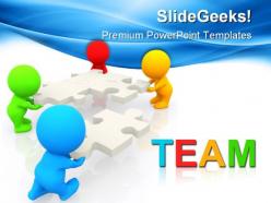 Team business powerpoint templates and powerpoint backgrounds 0511