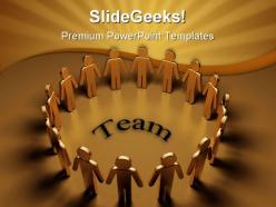 Team business powerpoint templates and powerpoint backgrounds 0711