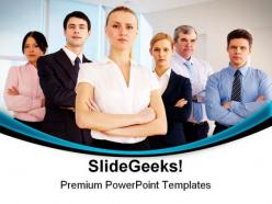 Team leadership powerpoint templates and powerpoint backgrounds 0711