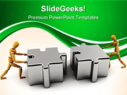 Teamwork02 business powerpoint templates and powerpoint backgrounds 0611