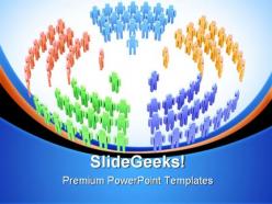 Teamwork04 business powerpoint templates and powerpoint backgrounds 0811