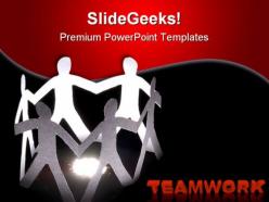 Teamwork and friendship communication powerpoint templates and powerpoint backgrounds 0611