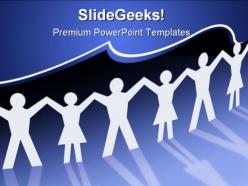 Teamwork of people leadership powerpoint templates and powerpoint backgrounds 0811