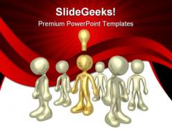 Thinker business powerpoint templates and powerpoint backgrounds 0811