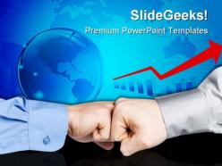 Thumbs up business powerpoint templates and powerpoint backgrounds 0811