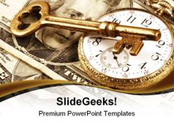 Time and money business powerpoint templates and powerpoint backgrounds 0211