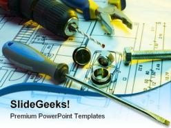 Tools series industrial powerpoint templates and powerpoint backgrounds 0311