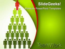 Top man teamwork powerpoint templates and powerpoint backgrounds 0411