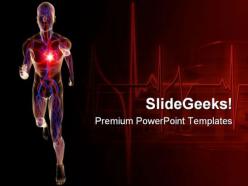 Vascular system science powerpoint templates and powerpoint backgrounds 0711