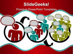Viral marketing people powerpoint backgrounds and templates 1210