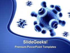 Virus science powerpoint templates and powerpoint backgrounds 0311