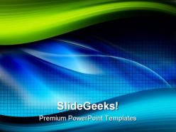 Waves background powerpoint templates and powerpoint backgrounds 0711